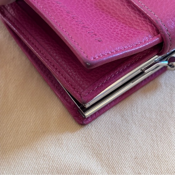 Longchamp Le Foulonné Leather French Wallet RARE COLOR - Picture 9 of 11